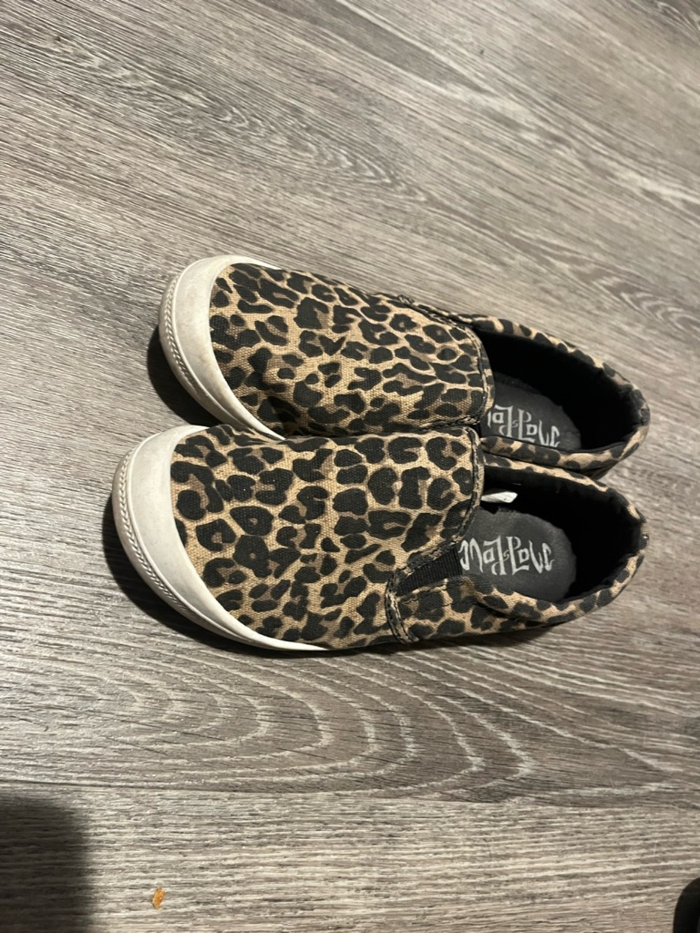 Leopard Print Slip-On Flats - Women's Casual Loafers